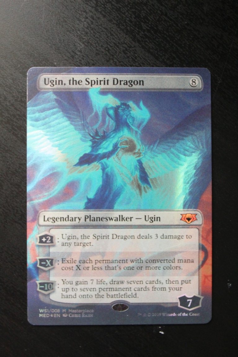FOIL Ugin, the Spirit Dragon from War of the Spark: Mythic Edition