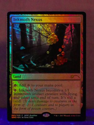 FOIL Inkmoth Nexus from WMCQ Promo Card MTG Proxy