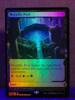 FOIL Morphic Pool from Zendikar Rising Expedition Proxy