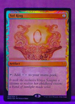 FOIL Sol Ring from Kaladesh Invention MTG Proxy