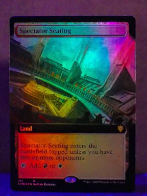 FOIL Spectator Seating (Extend Art) from Commander Legends MTG Proxy