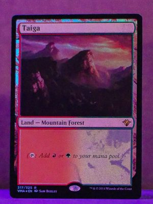 FOIL Taiga from Vintage Masters MTG Proxy