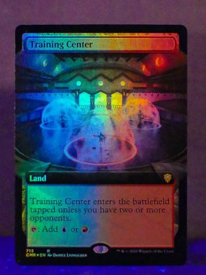 FOIL Training Center (Extend Art) from Commander Legends MTG Proxy