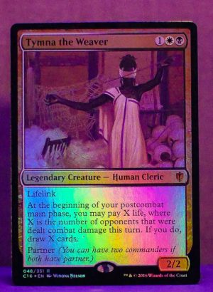 FOIL Tymna the Weaver from Commander 2016 MTG Proxy