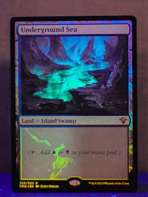 FOIL Underground Sea from Vintage Masters MTG Proxy