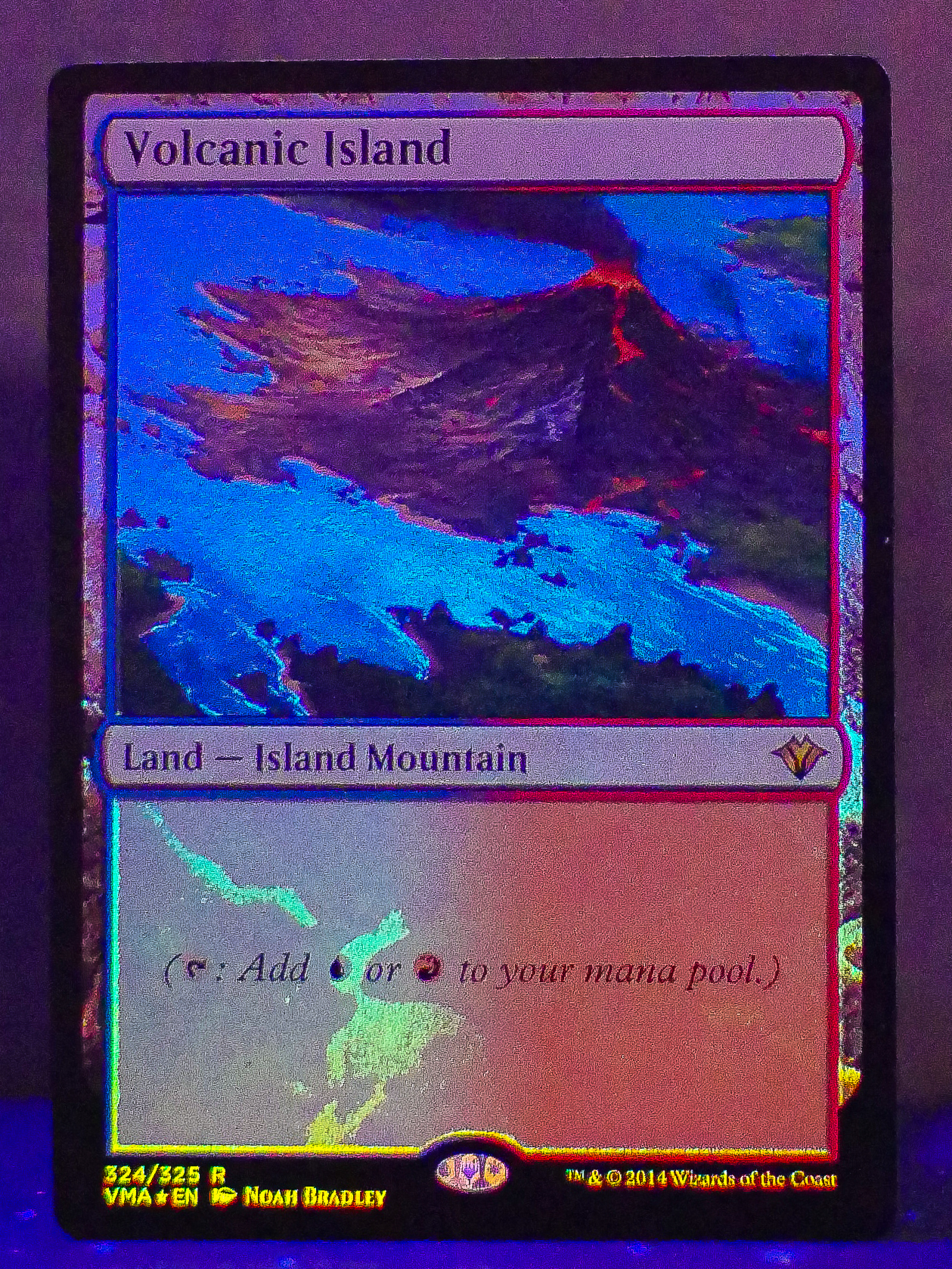 FOIL Volcanic Island from Vintage Masters Proxy