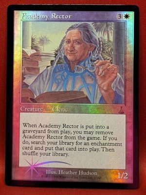 FOIL Academy Rector from Urza's Destiny MTG Proxy