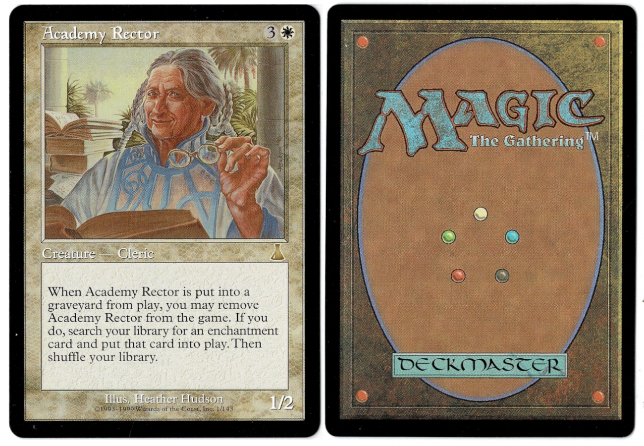 Magic: The Gathering Academy Rector deals (Urza's Destiny) MP