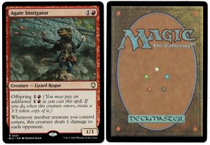 Agate Instigator from Commander: Bloomburrow Magic the Gathering Proxy