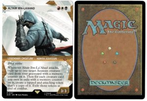 Altair Ibn-La'Ahad (Showcase) from Universes Beyond: Assassin's Creed MTG Proxy