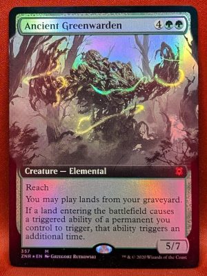 FOIL Ancient Greenwarden from Zendikar Rising MTG Proxy