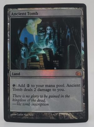 FOIL Ancient Tomb from the Vault: Realms MTG Proxy