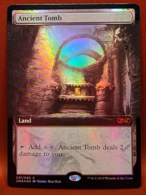 FOIL Ancient Tomb from Ultimate Masters Box Topper MTG Proxy