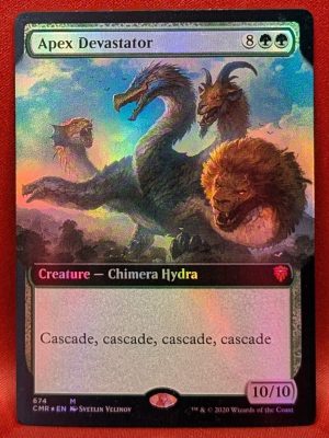 FOIL Apex Devastator (Extend Art) from Commander Legends MTG Proxy