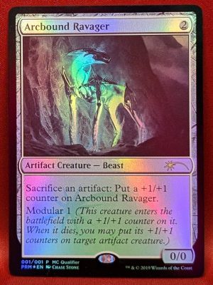 FOIL Arcbound Ravager from WMCQ Promo Card MTG Proxy