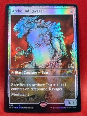 FOIL Arcbound Ravager from Secret Lair Drop MTG Proxy