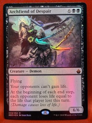 FOIL Archfiend of Despair from Battlebond MTG Proxy