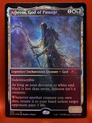 FOIL Athreos, God of Passage from Secret Lair Drop Series MTG Proxy