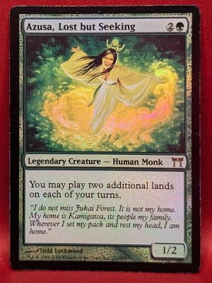 FOIL Azusa, Lost but Seeking from Champions of Kamigawa MTG Proxy