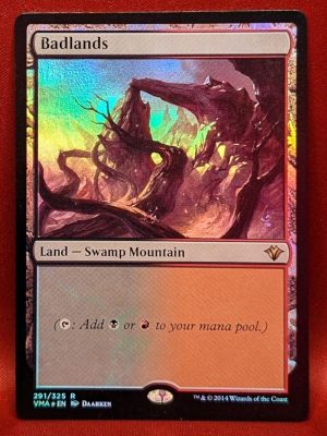 FOIL Badlands from Vintage Masters MTG Proxy