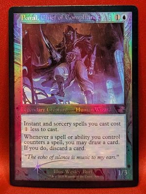 FOIL Baral, Chief of Compliance from Time Spiral: Remastered MTG Proxy