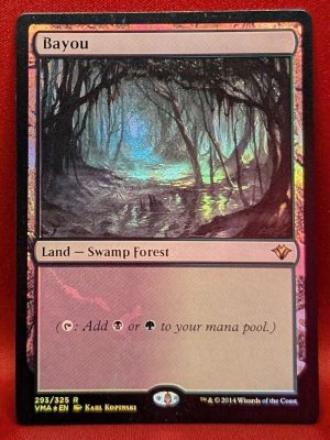 FOIL Bayou from Vintage Masters MTG Proxy