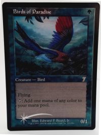 birds of paradise 7th foil