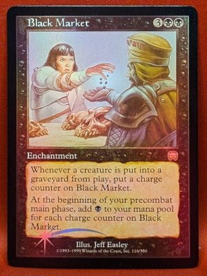 FOIL Black Market from Mercadian Masques MTG Proxy