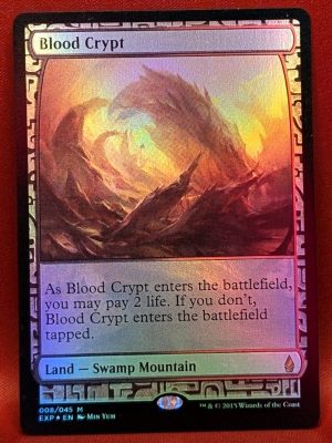 FOIL Blood Crypt from Zendikar Expedition MTG Proxy