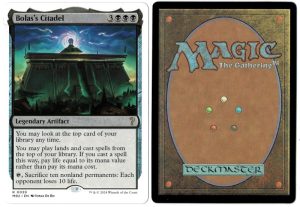 Bolas's Citadel (White Border) from Mystery Booster 2 MTG Proxy