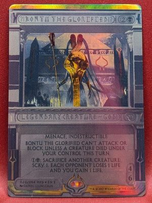 FOIL Bontu the Glorified from Amonkhet Invocations Magic the Gathering Proxy