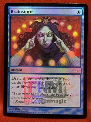 FOIL Brainstorm from FNM Promo MTG Proxy