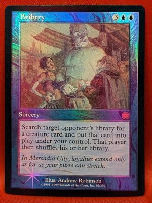 FOIL Bribery from Mercadian Masques MTG MTG Proxy