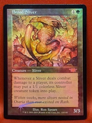 FOIL Brood Sliver from Legions MTG MTG Proxy