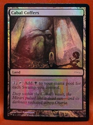 FOIL Cabal Coffers from FNM Promo MTG Proxy