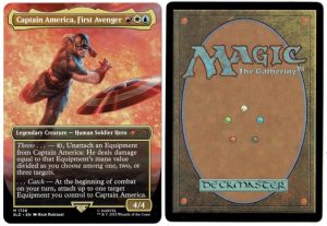 Captain America, First Avenger from Secret Lair Drop Series Magic the Gathering Proxy