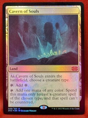 FOIL Cavern of Souls from Double Masters MTG MTG Proxy