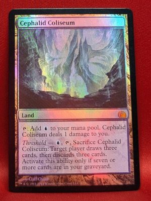 FOIL Cephalid Coliseum from the Vault: Realms Magic the Gathering Proxy