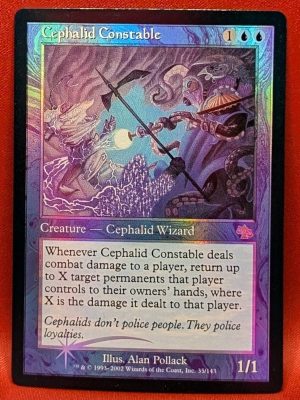 FOIL Cephalid Constable from Judgement MTG Proxy