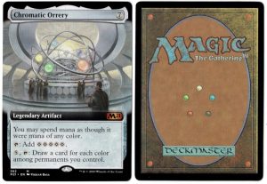 Chromatic Orrery (Borderless) from Core Set 2021 Magic the Gathering Proxy