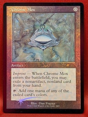 FOIL Chrome Mox from Secret Lair: 30th Anniversary Countdown Kit