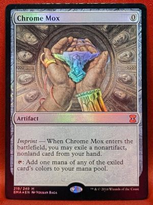 FOIL Chrome Mox from Eternal Masters MTG Proxy