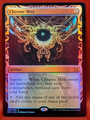 FOIL Chrome Mox from Kaladesh Invention MTG Proxy