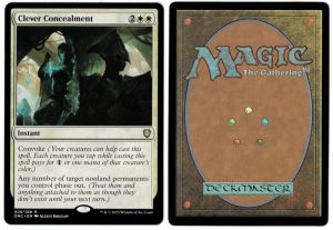 Clever Concealment from Commander: Phyrexia: All Will Be One MTG Proxy