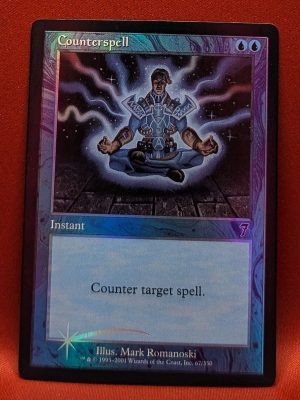 FOIL Counterspell from 7th Edition MTG Proxy