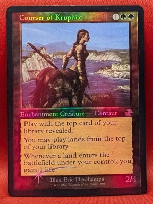 FOIL Courser of Kruphix from Time Spiral: Remastered MTG Proxy