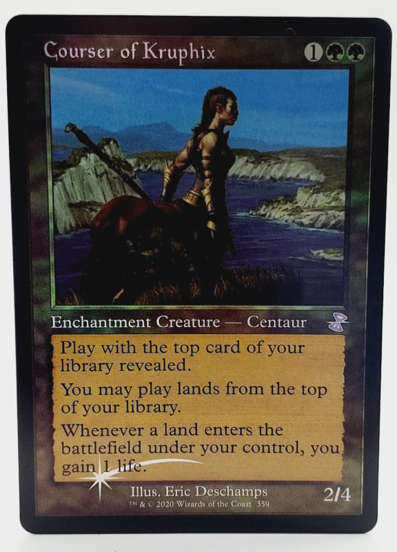 FOIL Courser of Kruphix from Time Spiral Remastered Proxy