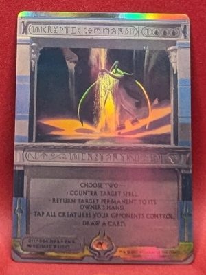 FOIL Cryptic Command from Amonkhet Invocations Magic the Gathering Proxy