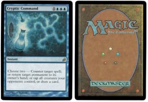 Cryptic Command from Lorwyn Magic the Gathering Proxy