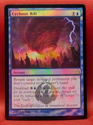 FOIL Cyclonic Rift from Return to Ravnica MTG Proxy